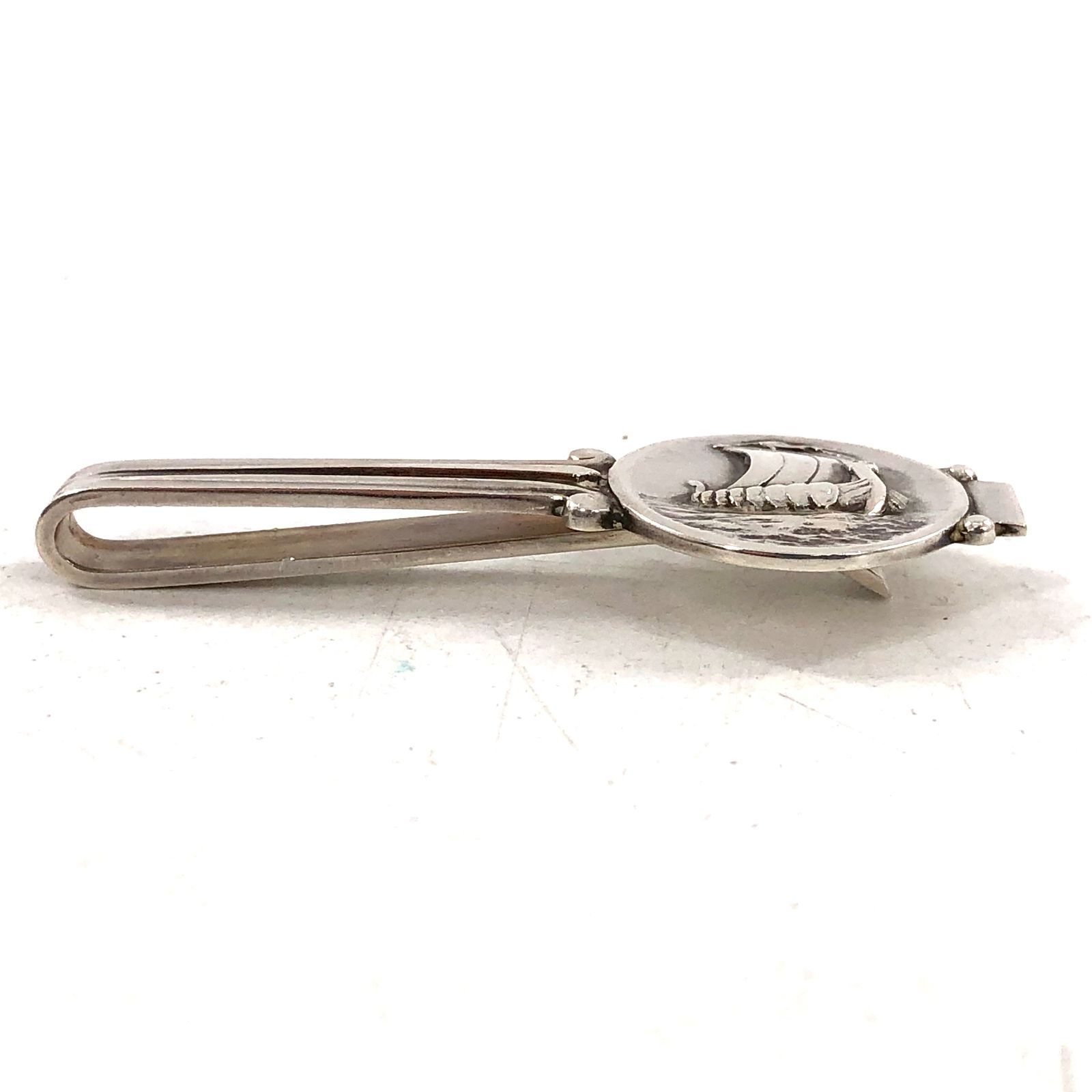 Georg Jensen ジョージジェンセン カフス ネクタイピン シルバー 刻印