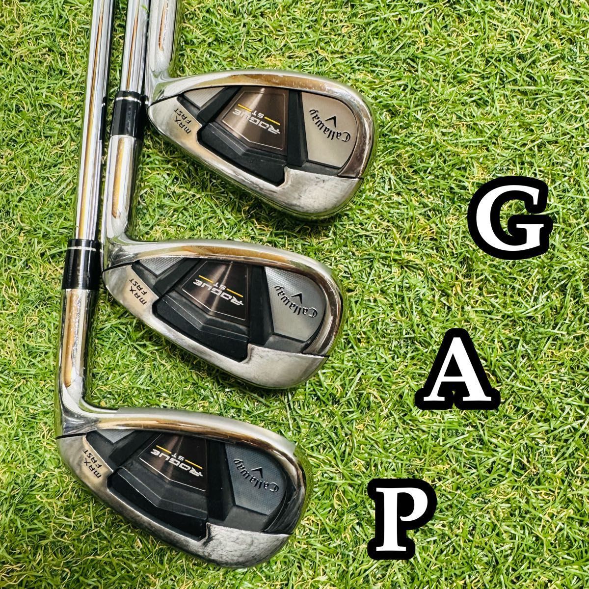 【良品】キャロウェイ ローグST マックスファースト メンズアイアンセット 7本 良品】キャロウェイ ローグST マックスファースト メンズアイアン