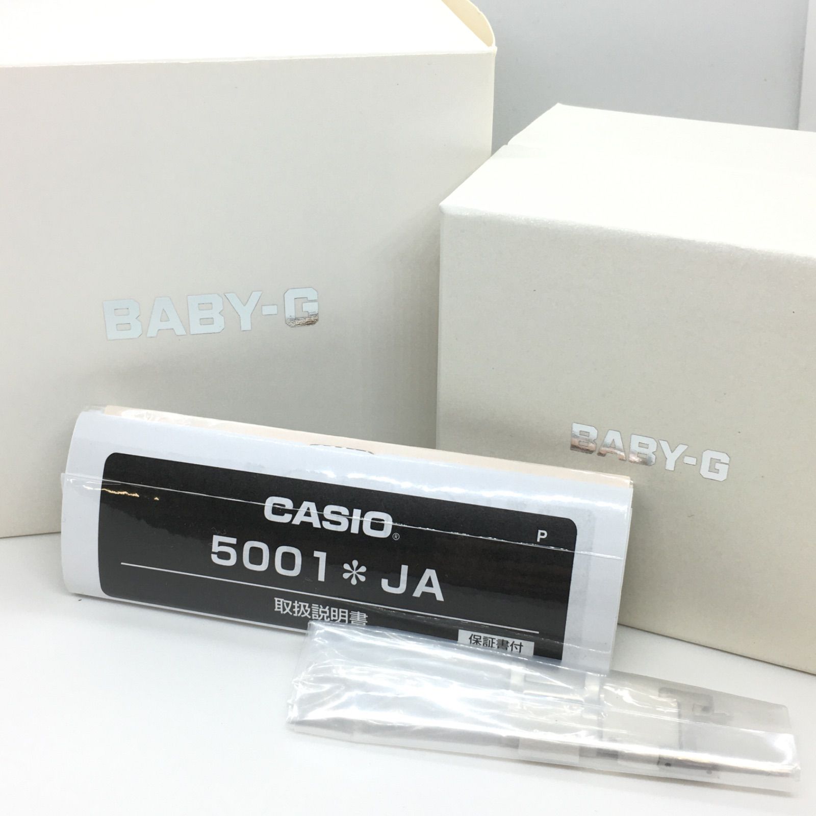 CASIO カシオ Baby-G ベビーG 5001 JA 腕時計 ホワイト レディース 