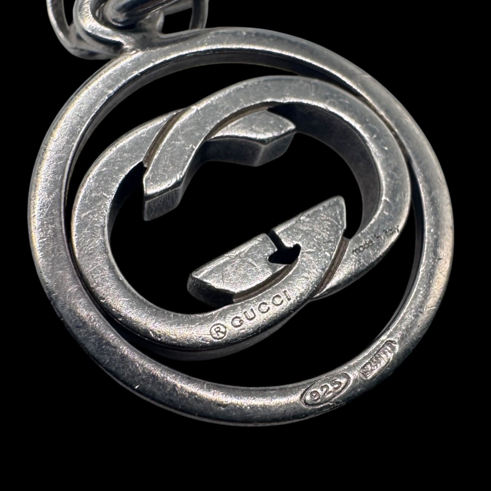 GUCCI グッチ ドッピアG シルバー925 ネックレス チェーン イタリア製 