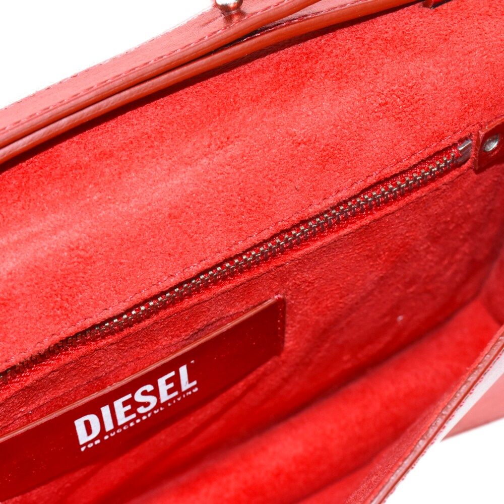 DIESEL (ディーゼル) B-RAIL shoulder bag ラインストーンデザイン