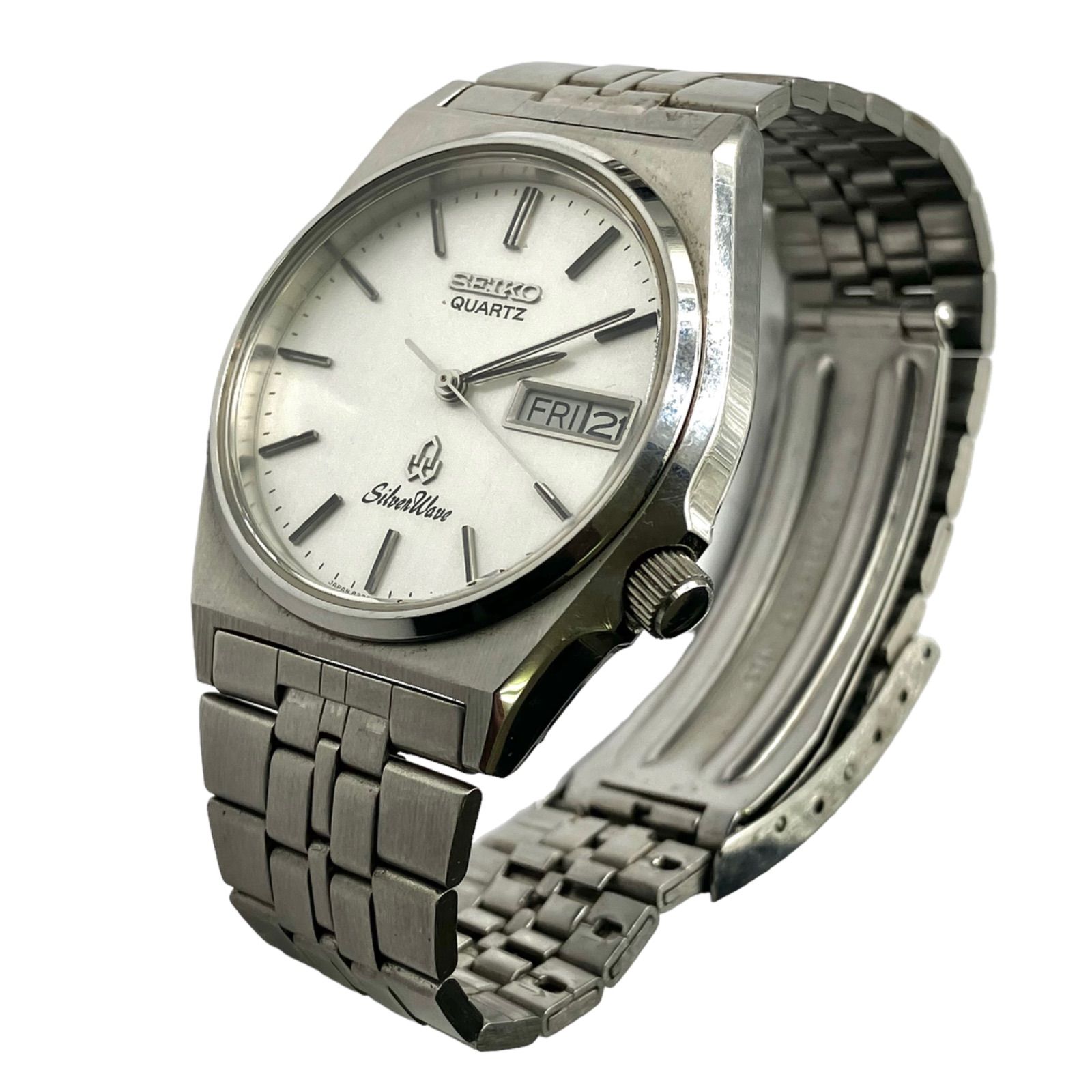 【希少品　新品電池】2993 SEIKO SILVER WAVE メンズ腕時計 希少品 新品電池】2993 SEIKO SILVER WAVE メンズ腕時計 - メルカリ