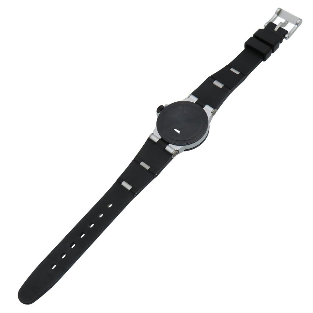 美品 ブルガリ アルミニウム デイト AL29TA クオーツ 腕時計 アルミ  