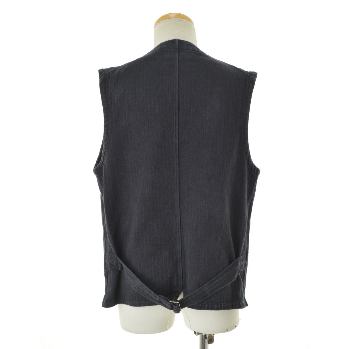 outil リネンベスト OUTIL】20SS GILET HEM コットンリネンベスト - メルカリ