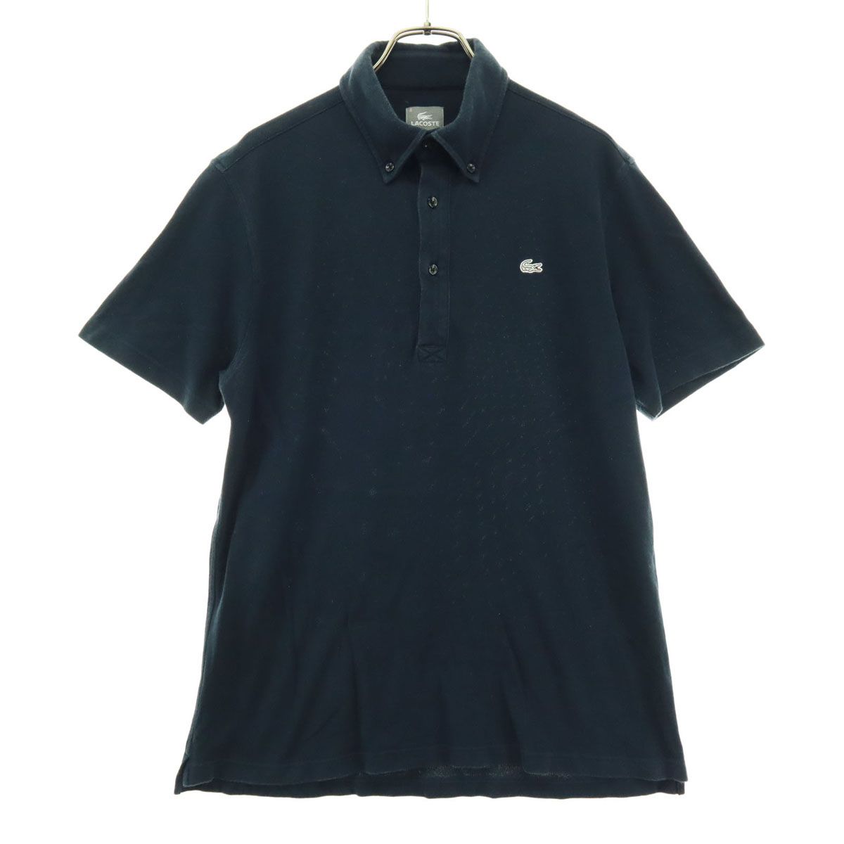 LACOSTE ラコステ 日本製 ワンポイント 半袖 ポロシャツ 4