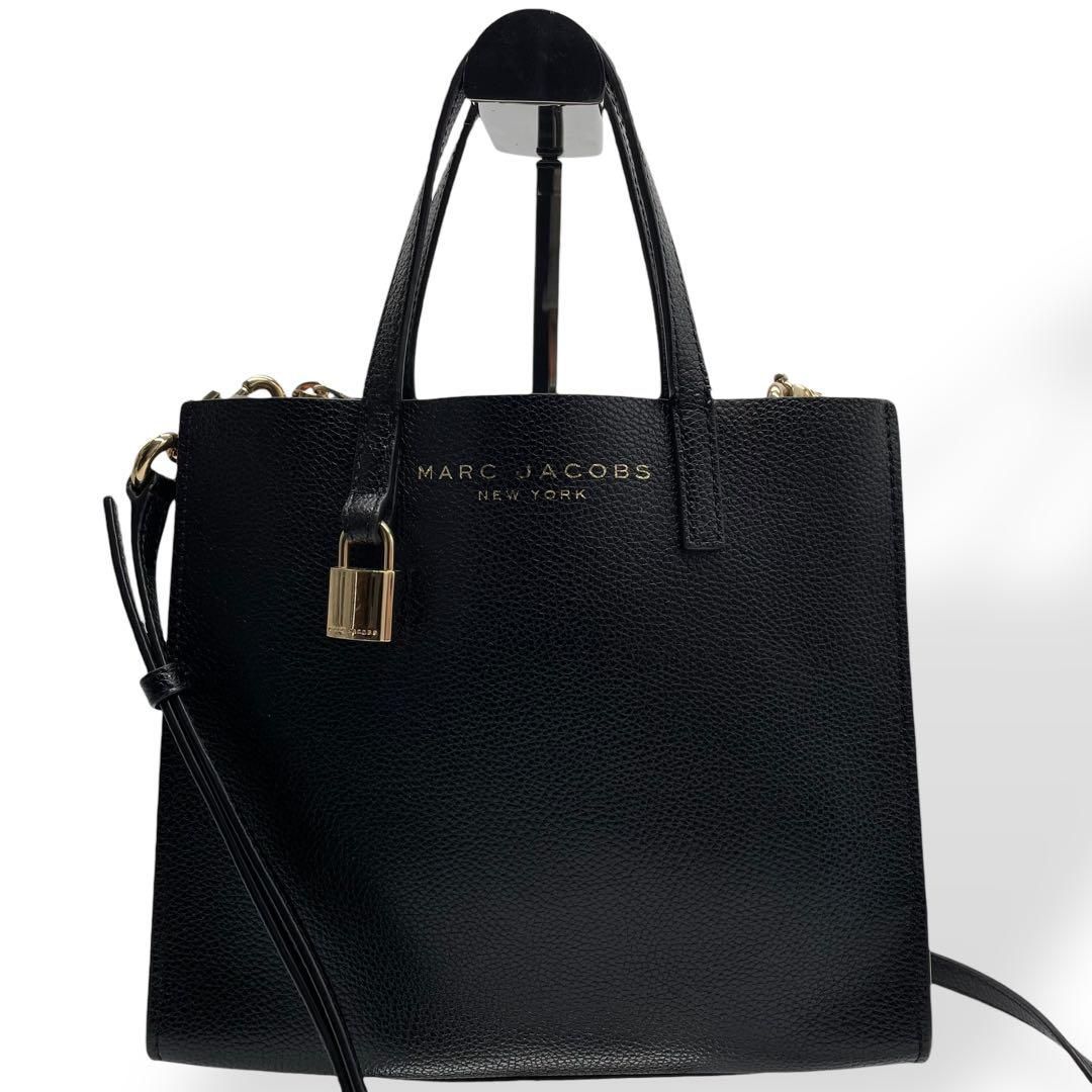 [極美品]MARC BY MARC JACOBS 2way ハンドバッグ　本革 極美品 MARCJACOBS マークジェイコブス 2way ハンドバッグ 南京
