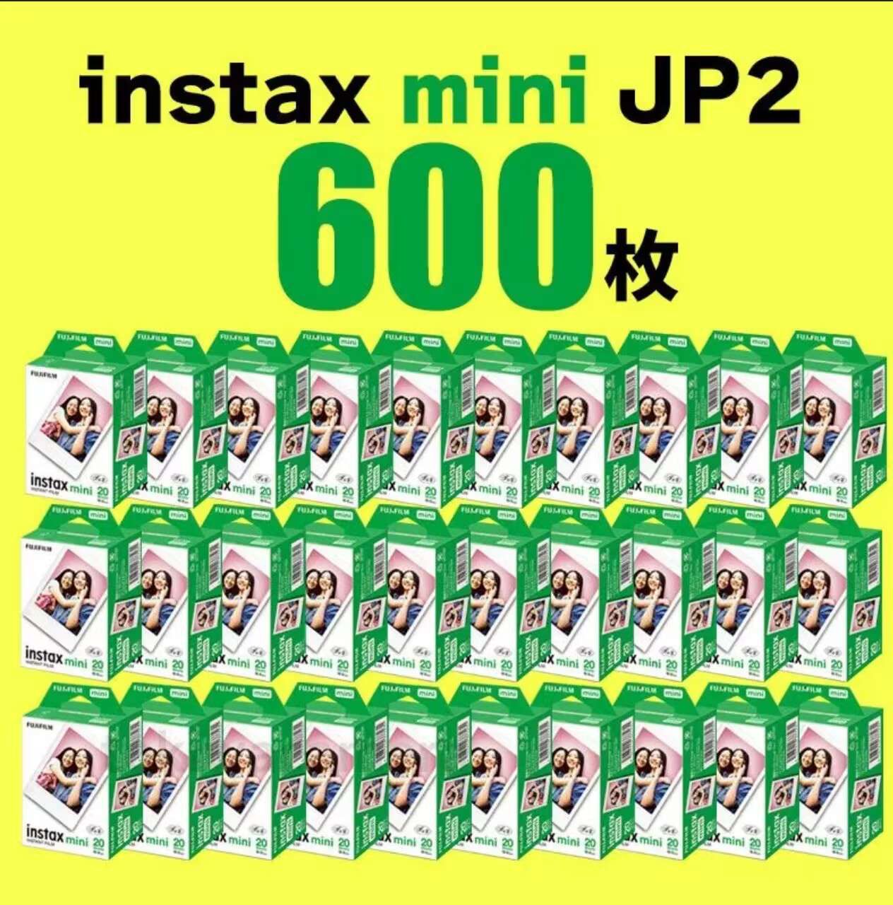 インスタントフィルム INSTAX MINI JP600枚入り30 パック - フィルムカメラ
