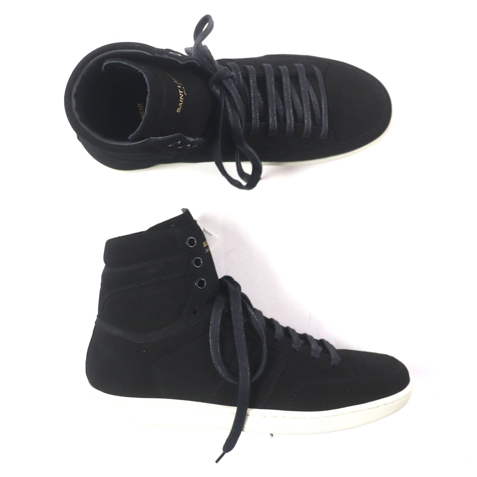 未使用品▽SAINT LAURENT PARIS サンローランパリ 418026 SL/10H ロゴ  