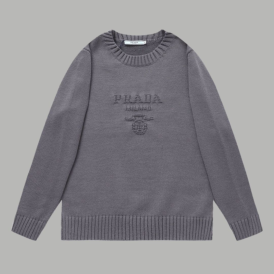 デザイン プラダ Prada カスタマイズされたウールセーター -MM輸入1