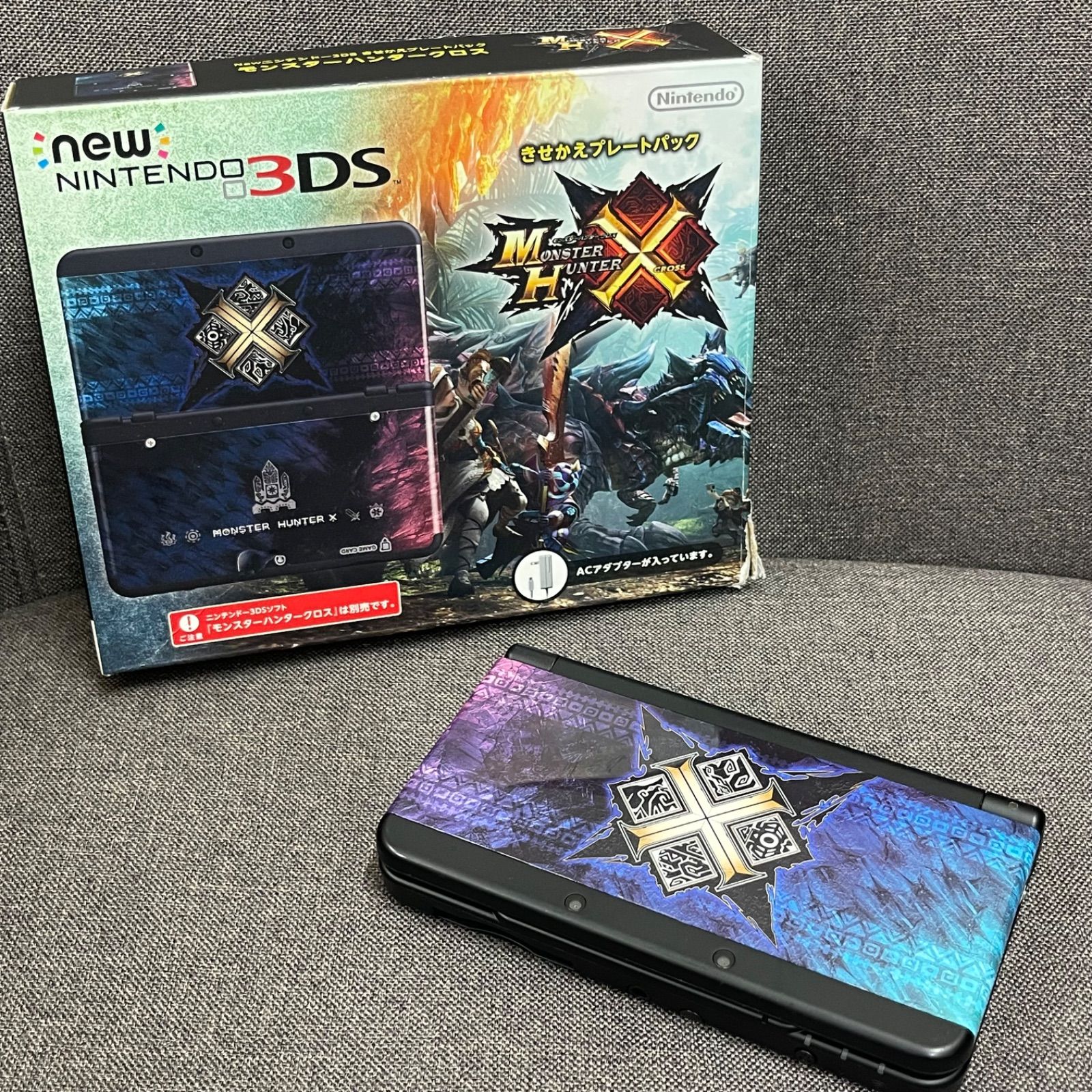 NPAA】New Nintendo 3DS MHXモデル モンスターハンタークロスモデル 