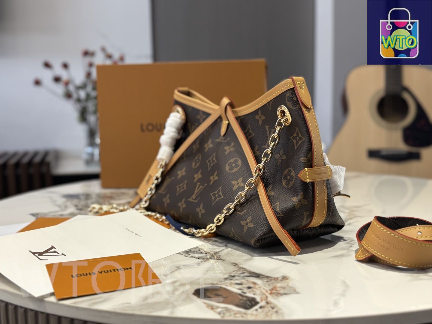 今日特価】Louis Vuitton Carryall BB チェーンバッグ｜トップ
