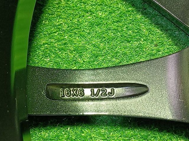 VELVA ｶﾛｰﾗｽﾎﾟｰﾂ ホイール アルミ ガンメタ 16インチ 6.5J 5穴 4本 100 47 FFCRYSTALESIA_COM