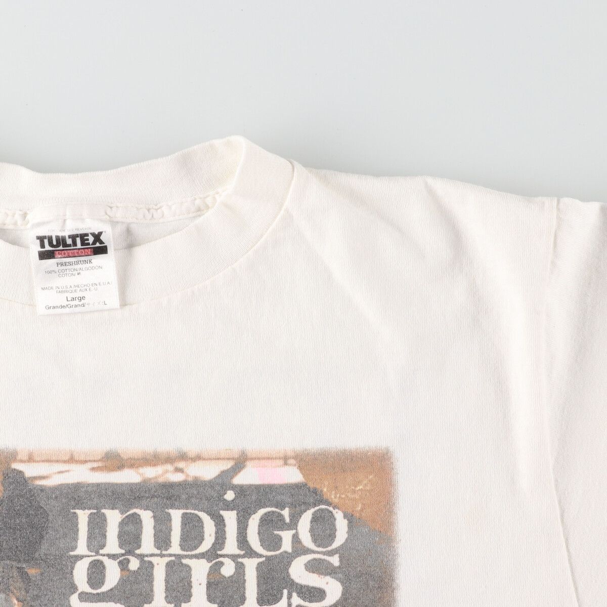 古着 90年代 TULTEX INDIGO GIRLS インディゴガールズ バンドTシャツ