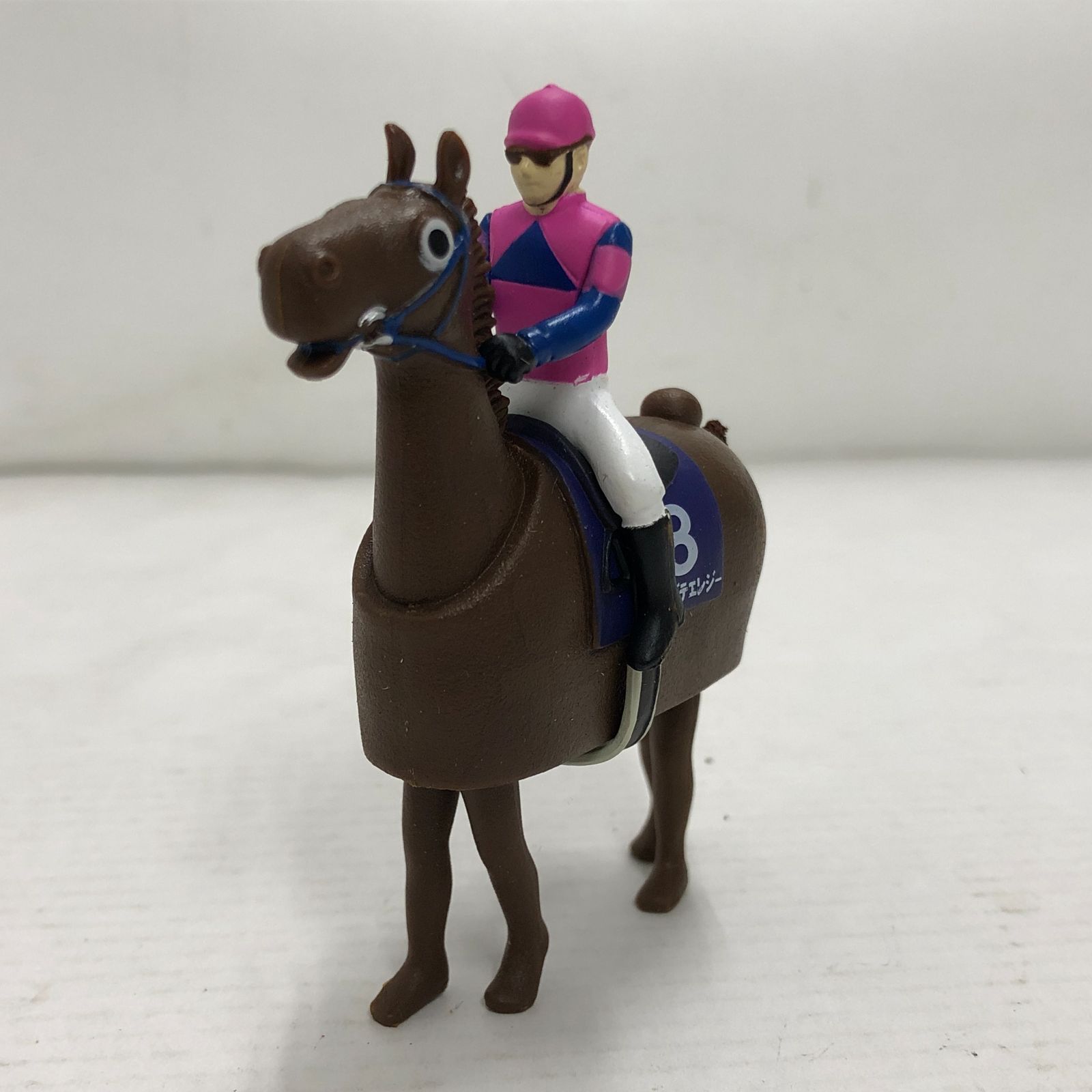 02m1590 非売品 JRA ハリボテエレジー フィギュア CINEMA KEIBA