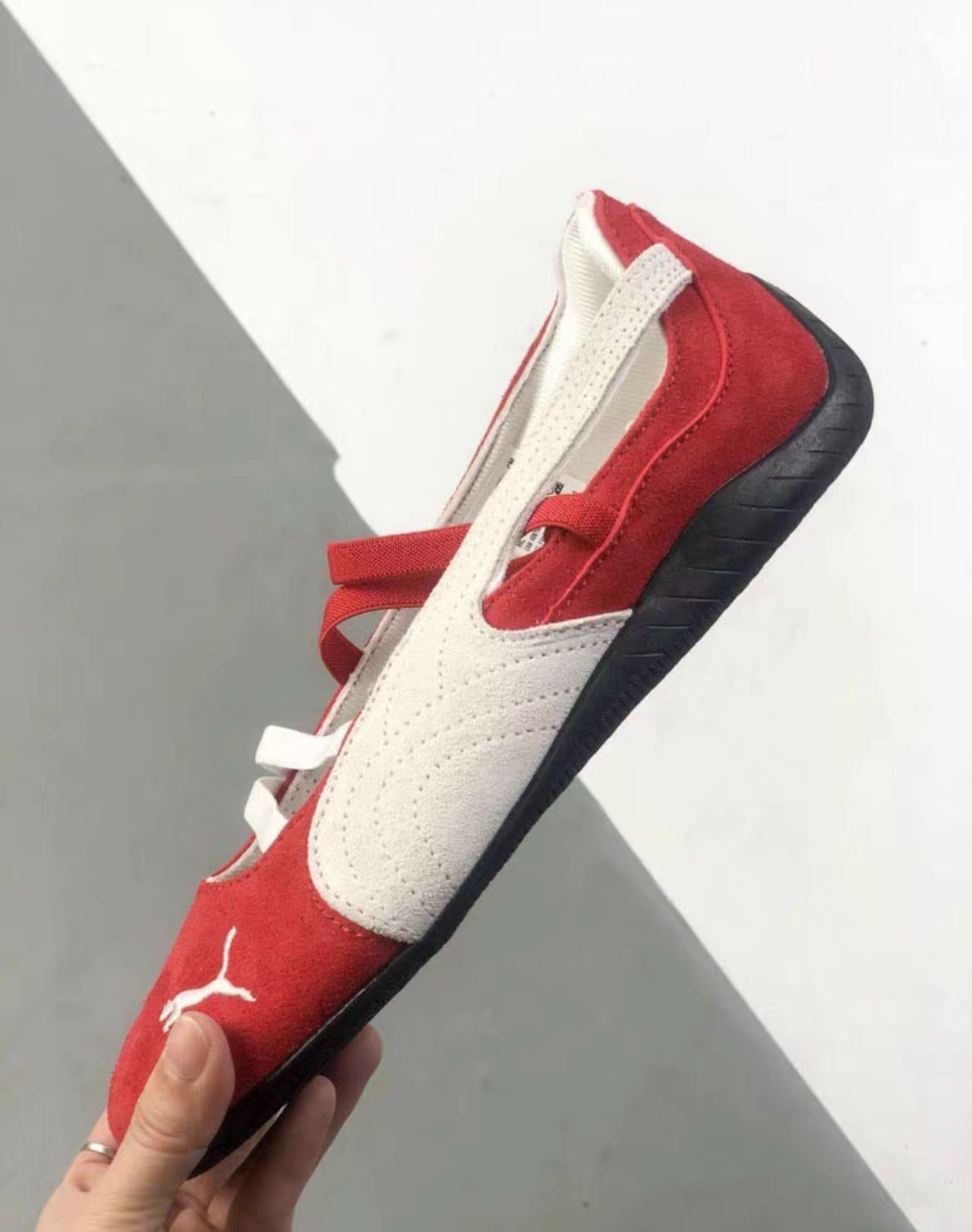 新品 PUMA SPEEDCAT BALLET レッド バレエシューズ 23.5 プーマ(PUMA)｜Speedcat Ballet Sd Wns ｜Forget-me-nots Online