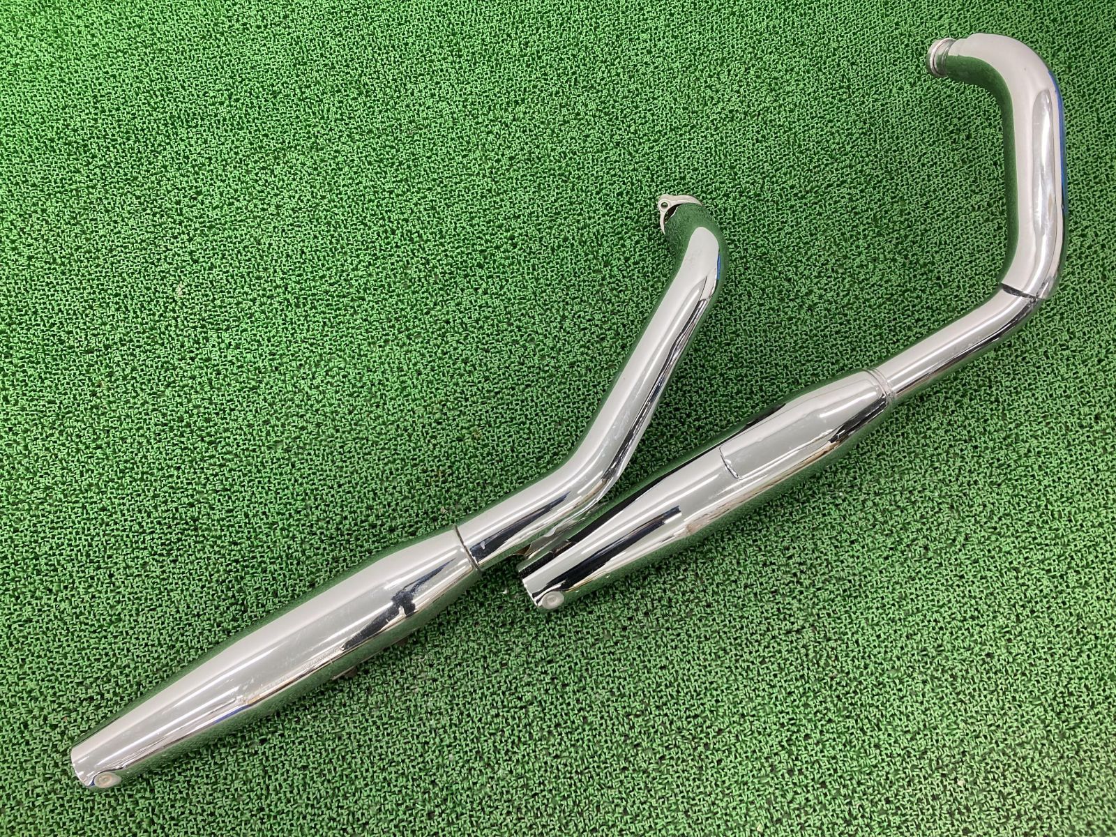 スティード400 マフラー KW9 ホンダ 純正 中古 バイク 部品 NC26 STEED400 ヒートガード 品薄 希少品 車検 Genuine