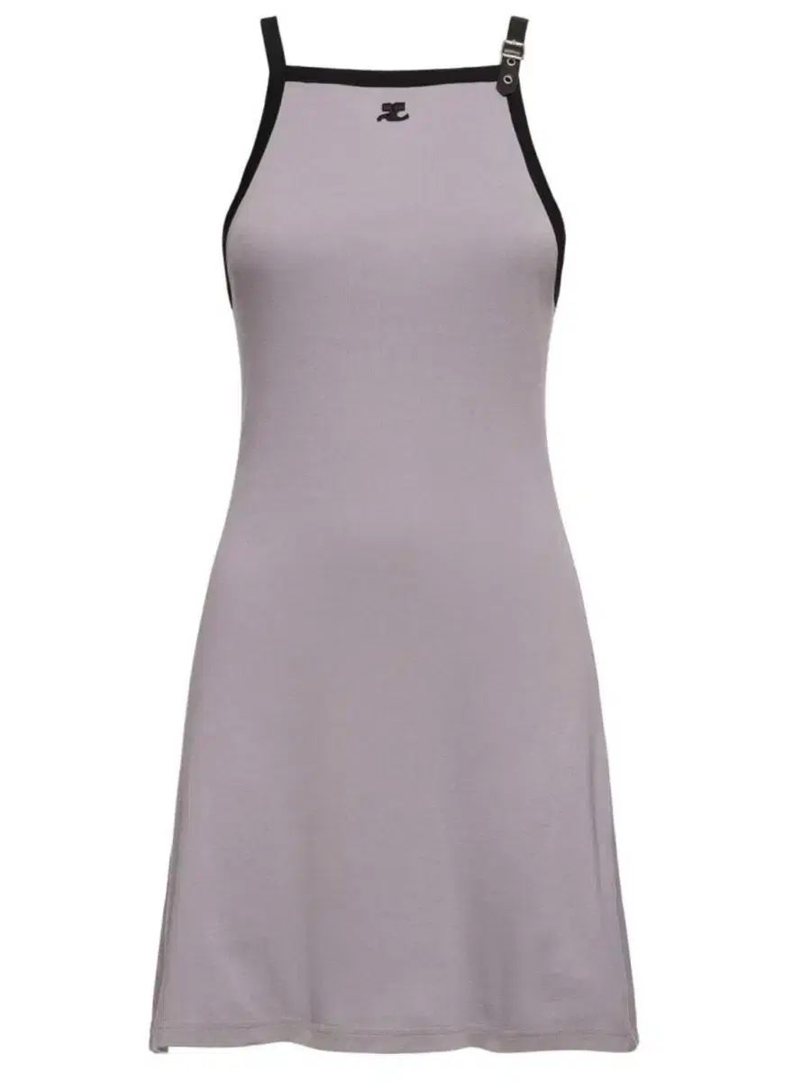 Courreges クレージュ バックル ワンピース