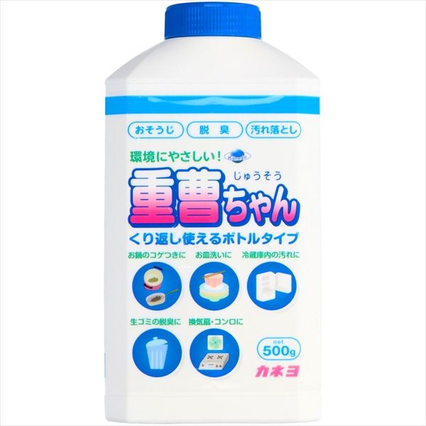 【まとめ買い-24点セット】重曹ちゃん　ボトル　５００ｇ 【 カネヨ石鹸 】 【 食器用洗剤・自然派 】