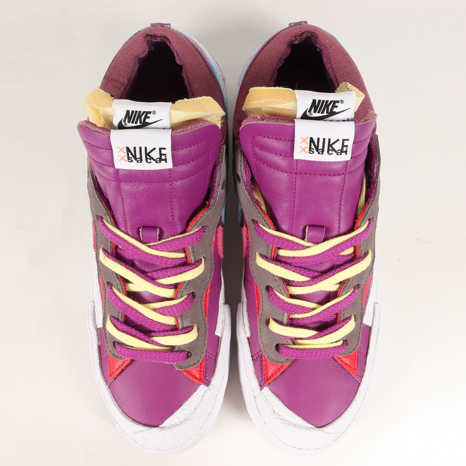 Sacai サカイ サイズ:27.0cm 21AW NIKE KAWS BLAZER LOW PURPLE DUSK