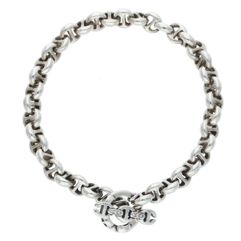 ホーセンブース シルバー&ダイヤモンド ブレスレット ホーセンブース