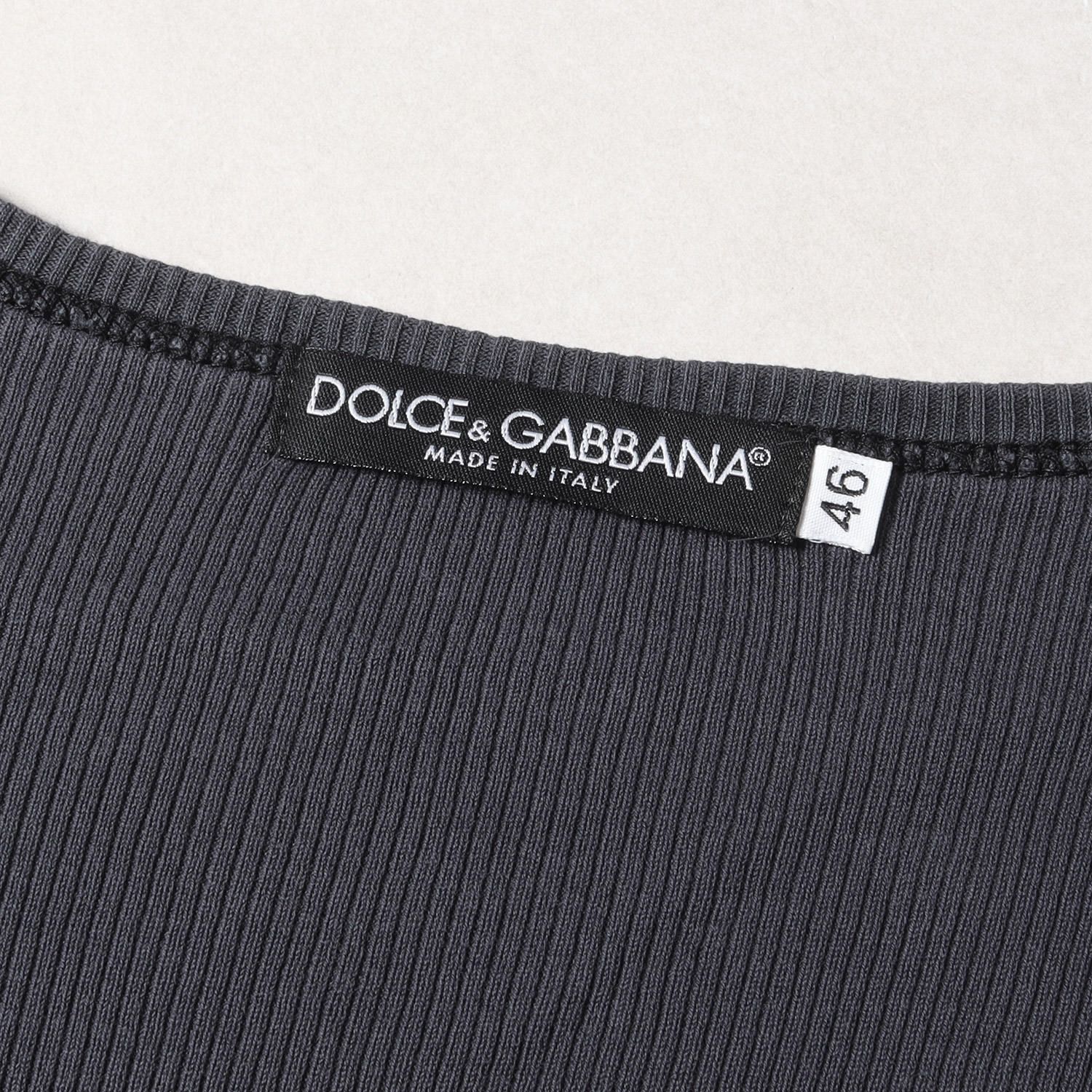 DOLCE&GABBANA ドルチェ&ガッバーナ Tシャツ サイズ:46 バック