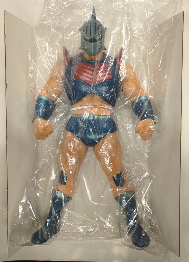 キン肉マン ビッグソフビ 黄パンツver. 未開封 絶版 浪曼堂 浪漫堂