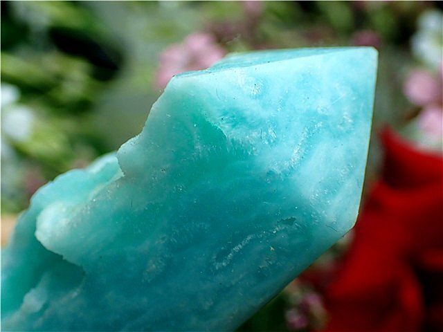 1430g AAA級☆天然ラブラドライト六角柱YT0K2/167K01A