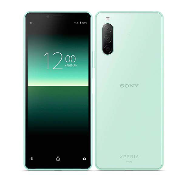 SOV43 Xperia 10 II ミント SIMフリー 本体 au スマホ ソニー エクスぺリア sov43mi7mtm