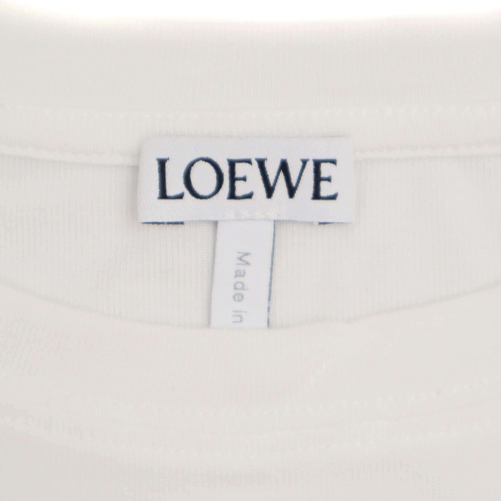 LOEWE ロエベ 24AW ロゴ刺繍モダールロングスリーブトップス