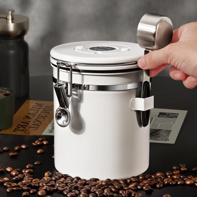 1200ml コーヒー豆密閉容器 紅茶 1800ml 緑茶 コーヒー保存容器