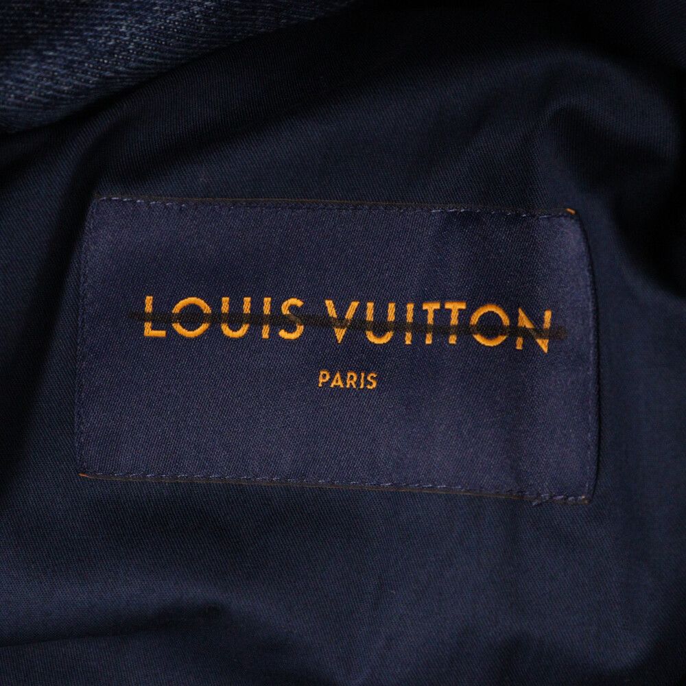 LOUIS VUITTON (ルイヴィトン) 23SS モノグラム パデッドパファーデニムジャケット RM231M SU0 HOB11E  インディゴブルー - メルカリ