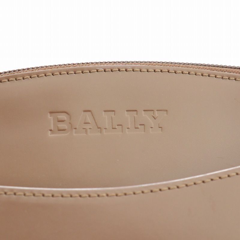 バリー BALLY ワンショルダーバッグ 肩掛け レザー 茶 ブラウン ベージュ /AQ ■GY18