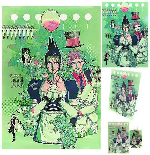 にじさんじ 映画祭 2020 花畑チャイカ ジョー 力一 グリーンルージュセット 雑貨 花畑チャイカ＆ジョー・力一 グリーンルージュセット