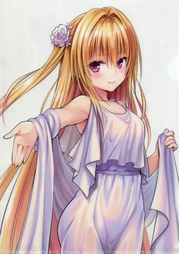 中古】クリアファイル 金色の闇 A4クリアファイル 描き下ろしイラスト