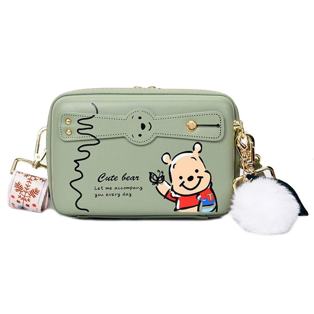 【人気商品】ミニ スーツケース型 キャリーバッグ ショルダーバッグ 便利収納ポーチ 5色 出張 旅行 ハードケース レディース サコッシュ クラッチバッグ [Nob.Yi]