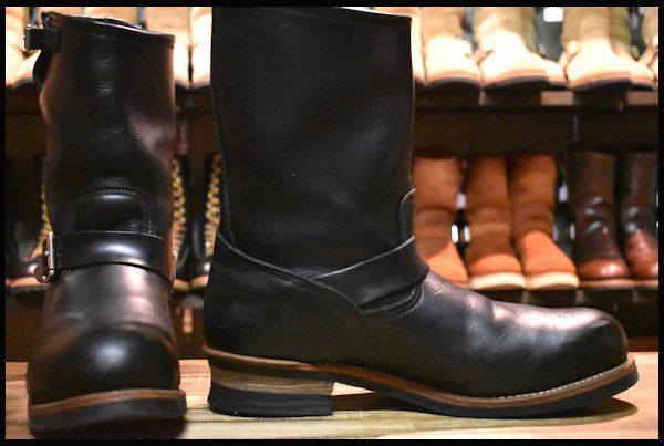 REDWING 黒 ブーツ 12D 良品 20年】レッドウィング 2268 エンジニア 黒 ブラック