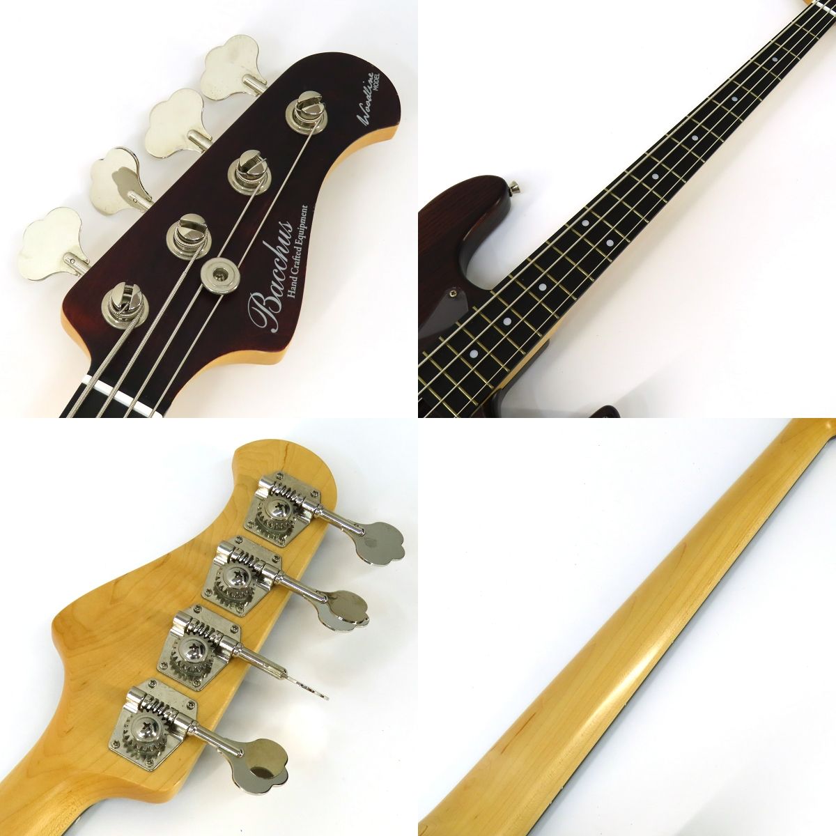Bacchus WL-434s ウッドラインベース ジャズベースタイプ WL-434S ALD (Bacchus / バッカス) エレキベース
