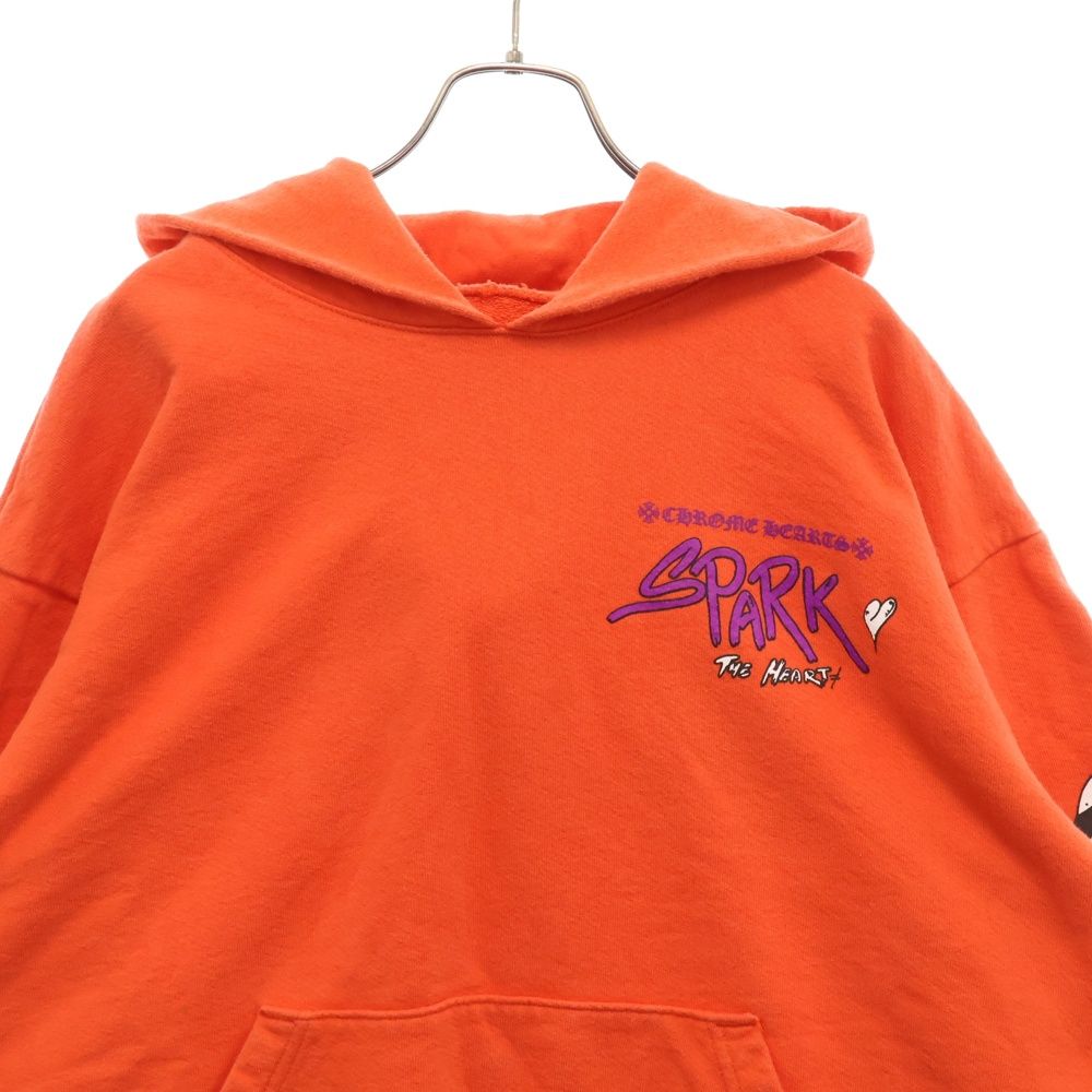 CHROME HEARTS (クロムハーツ) SWTSHRT PPO U HD PLVR MATTY RED MATTY  