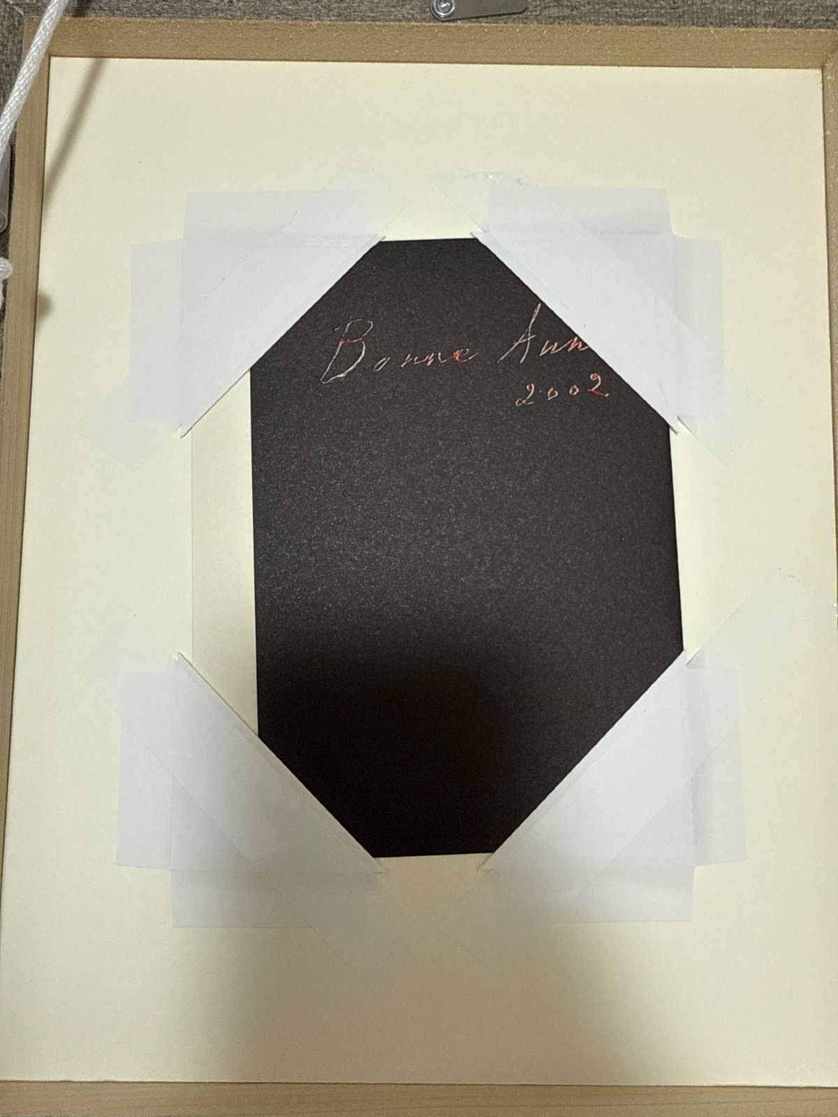 ジャン ジャンセンの の人物版画 真作 直筆サイン