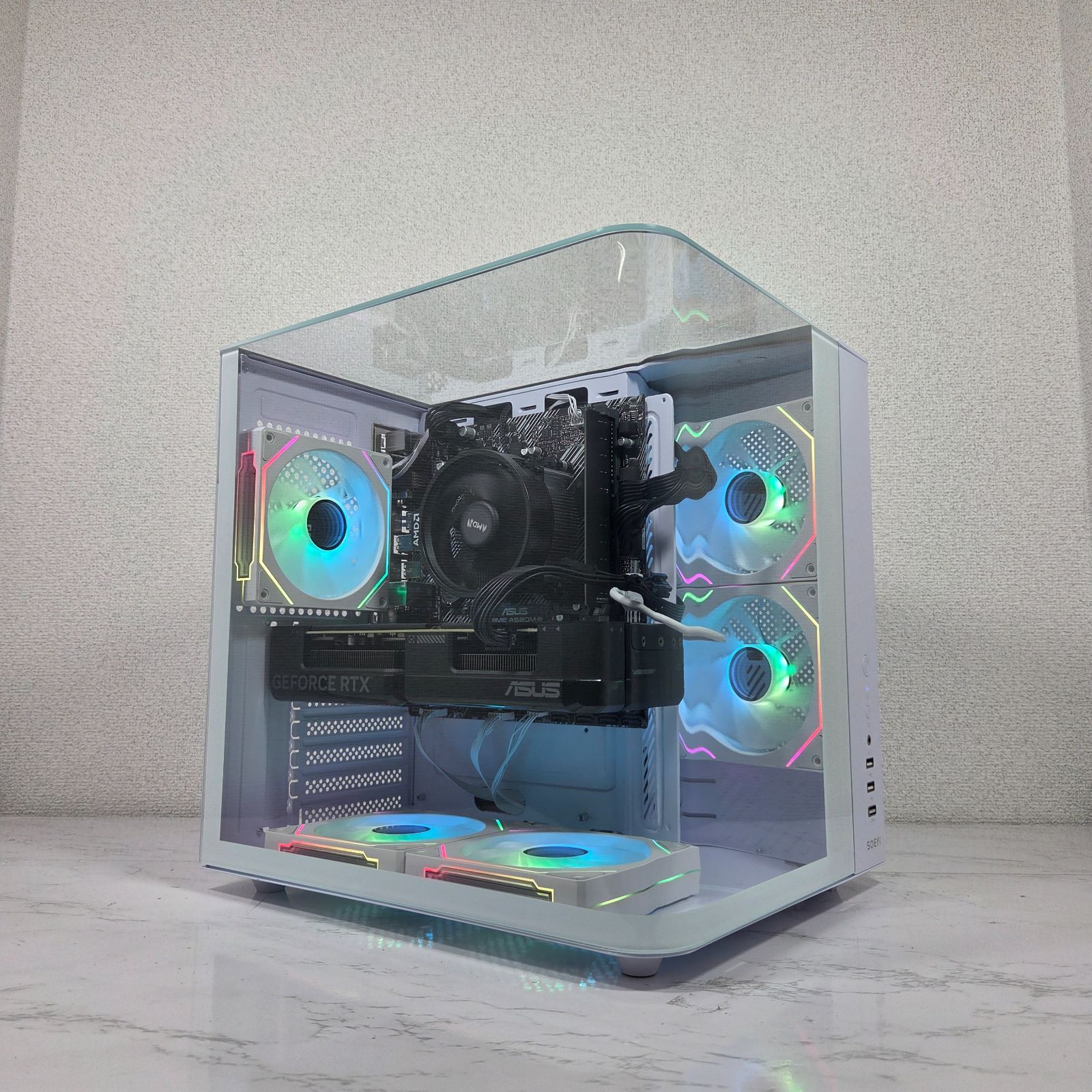 中古】【1か月保証】 RTX4070Ti Ryzen 7 5700X メモリ 16GB SSD
