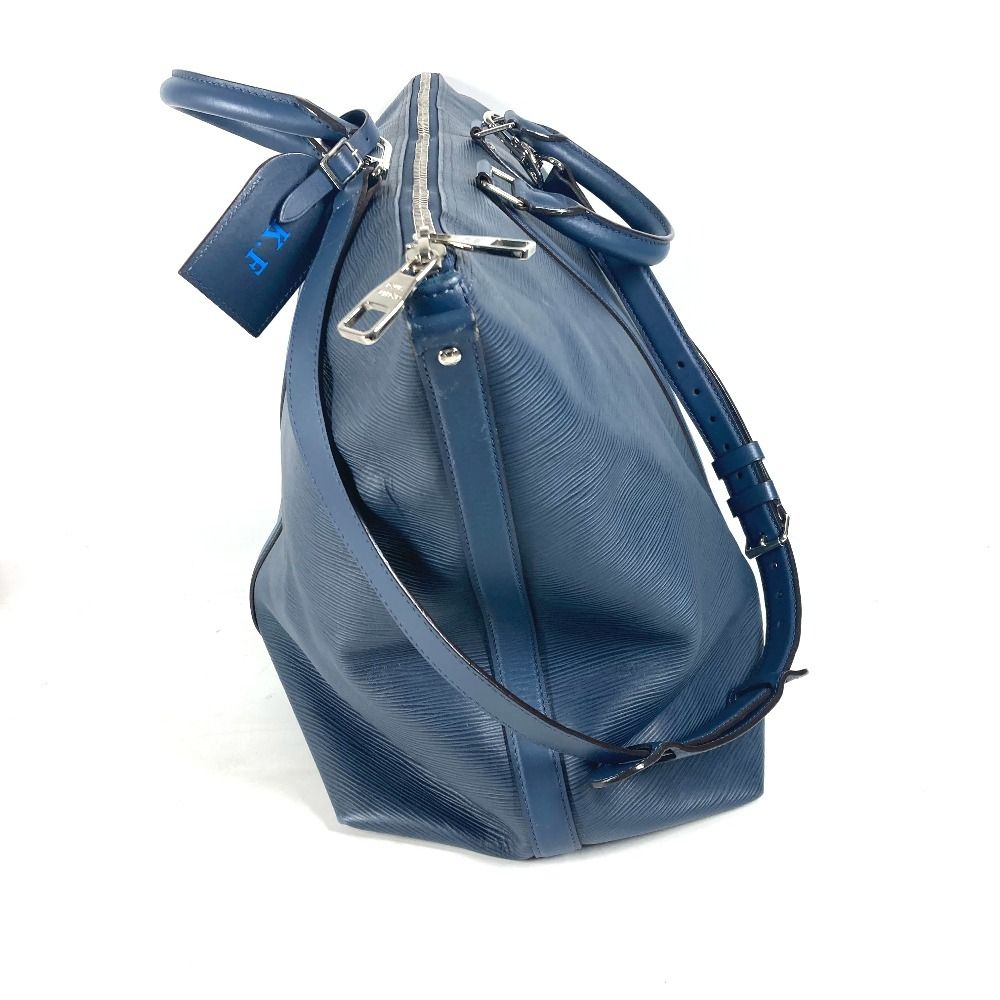 【美品】ルイヴィトン カバ バンドリエール エピ ボストンバッグ ブルーマリーヌ LOUIS VUITTON ルイヴィトン ボストンバッグ カバ バンド