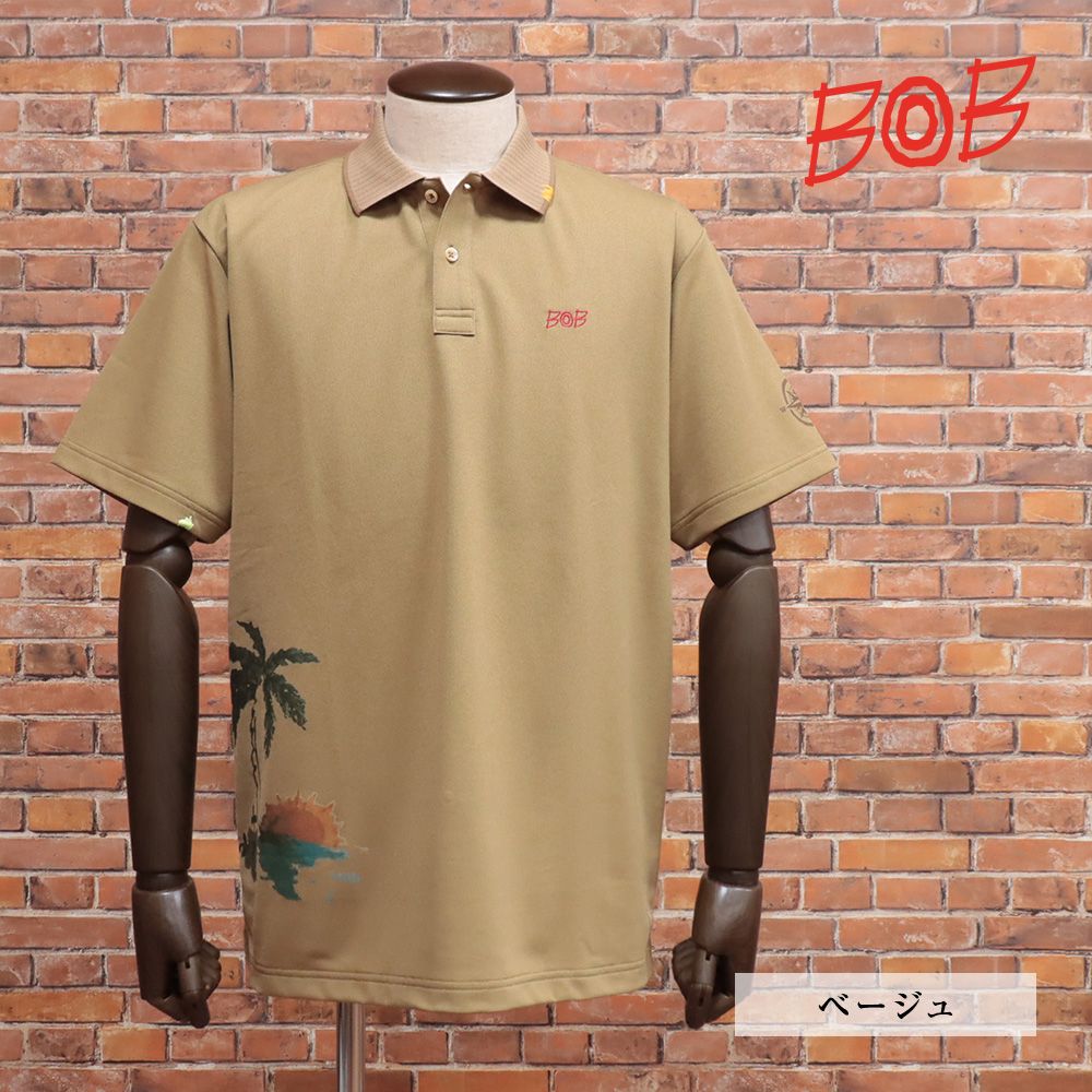 春夏|BOB|XLサイズ|半袖ポロシャツ