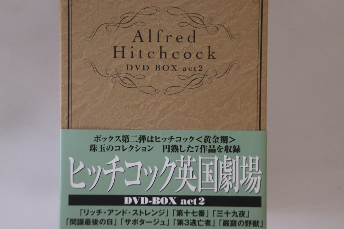 7discs DVD Dvd, アルフレッド・ヒッチコック ヒッチコック英国劇場 Dvd Box Act.2 IVCF5056 IVC /00840 7discs DVD Dvd, アルフレッド・ヒッチコック ヒッチコック英国