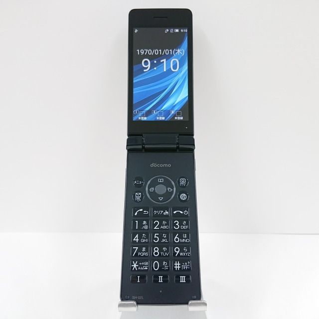 AQUOS ケータイ SH-02L docomo ブラック 送料無料 本体 c07158