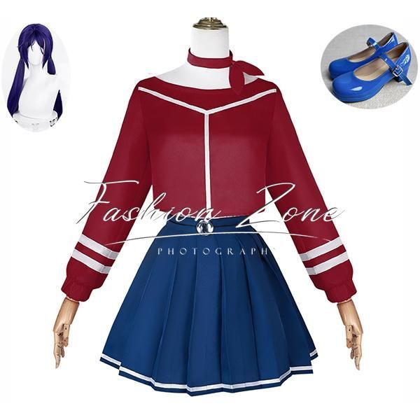 MiSide ミサイド ミタ コスプレ衣装 ウィッグ 靴 cosplay 衣装 コスチューム ハロウィンイベント 変装 仮装