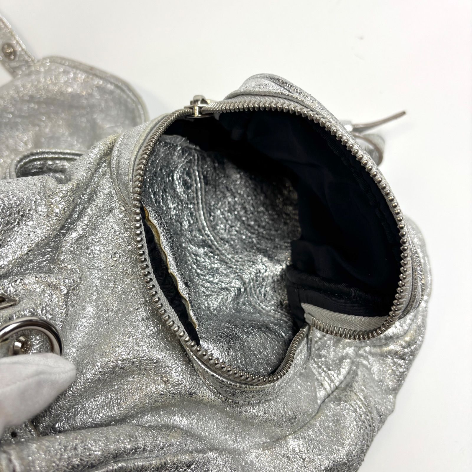 ALEXANDER WANG アレキサンダーワン Zip Detail All Leather 3Way Bag