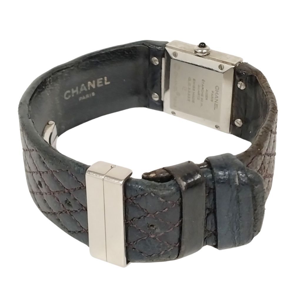 CHANEL シルバー クォーツ時計　マトラッセ 楽天市場】シャネル マトラッセ レディース 腕時計 クォーツ SS