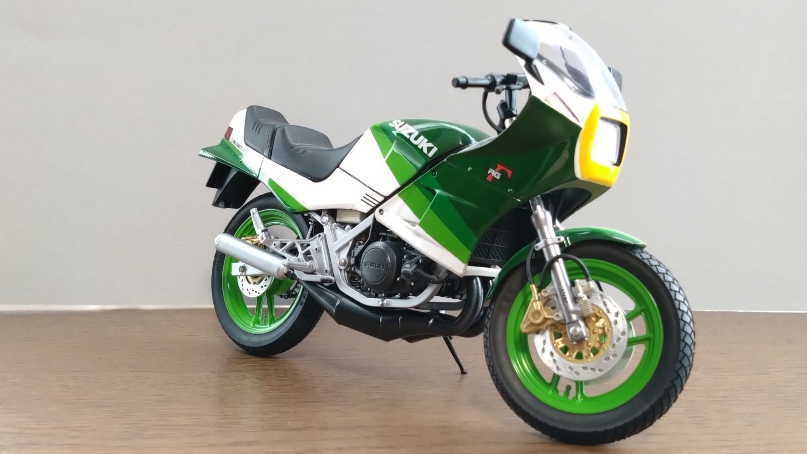 タミヤ 1/12 スズキ・RG250Γ プラモデル完成品 - メルカリ