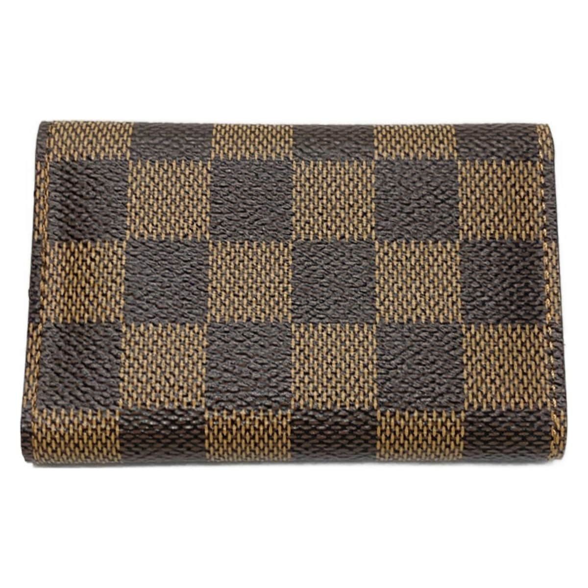 LOUIS VUITTON ルイヴィトン キーケース ダミエ ミュルティクレ6 N62630 エベヌ