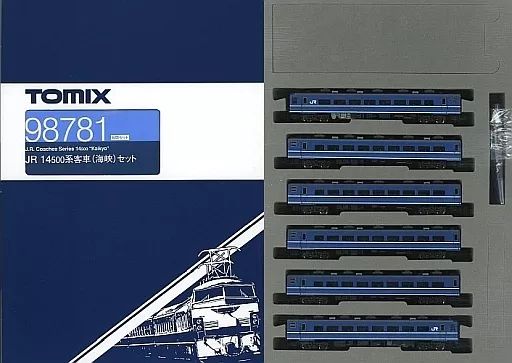 中古】鉄道模型 1/150 14-500系客車 海峡 6両セット [98781